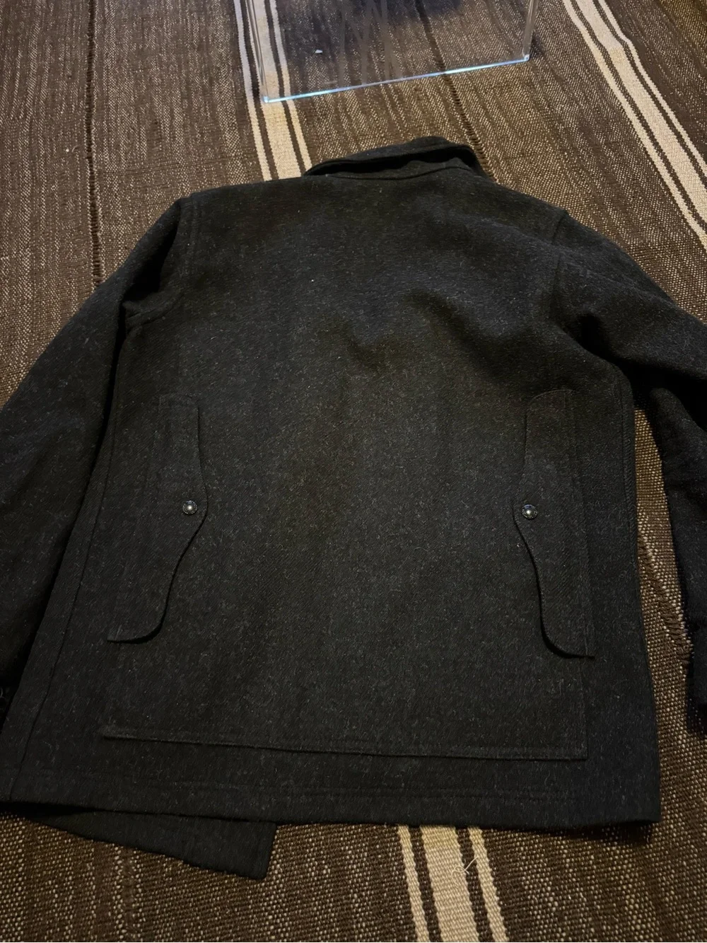 Filson Charcoal Wool Field Jacket